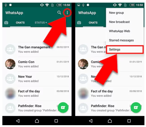 Как экспортировать чаты WhatsApp с Android:
