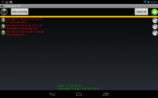 Intercepter ng Android как пользоваться