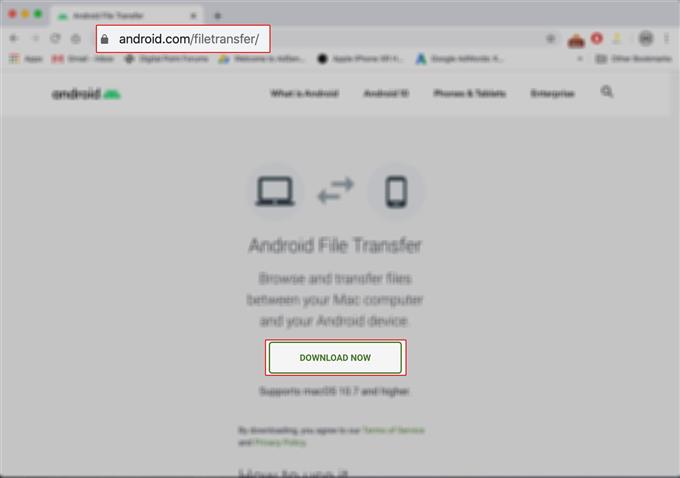 Как перенести файлы с Android на MAC