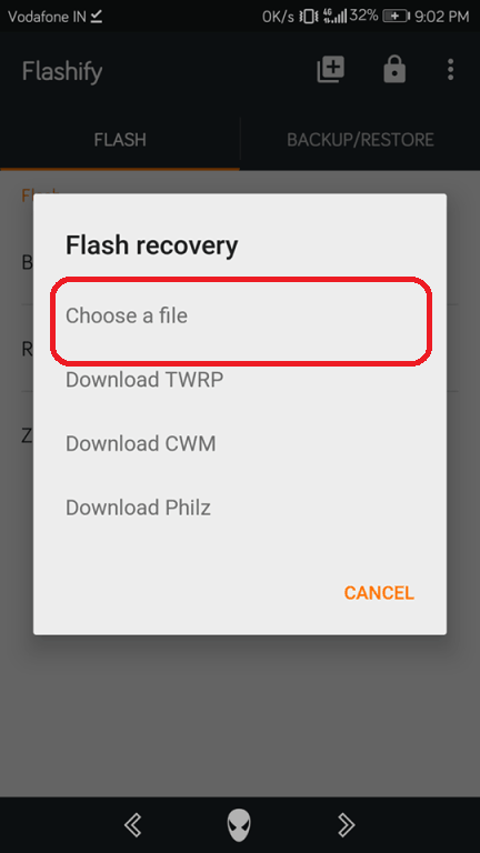 Как установить cwm recovery на Андроид через компьютер