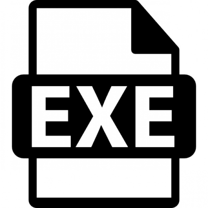 Файл формата exe. Значок exe. Exer.