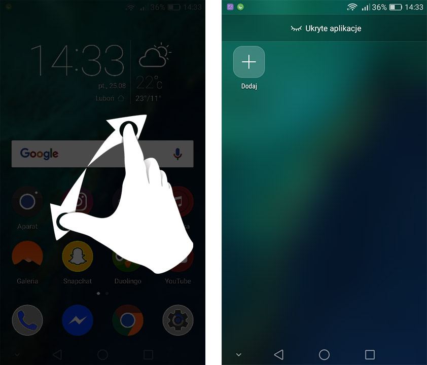 Как скрыть приложение Android 10